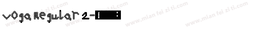 Voga Regular 2字体转换